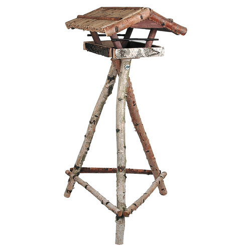 Erdtmanns Vogelhaus Rustikal + Birkenständer