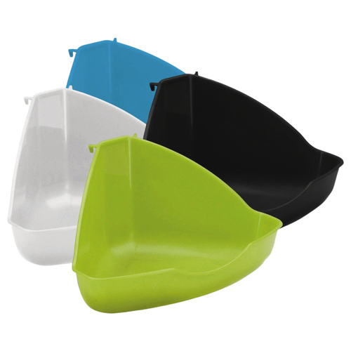 Europet Bernina Käfig-Ecktoilette Kunststoff, Maße: 15 cm
