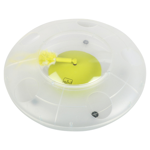 Europet Bernina Katzenspielzeug UFO Interactive weiß