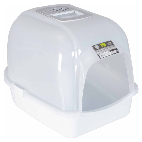 Europet Bernina Katzentoilette Eclipse transparent/weiß, Größe: L Europet Bernina Katzentoilette Eclipse transparent/weiß, Größe: L