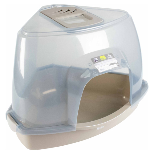 Europet Bernina Katzentoilette Prism transparent/grau, Größe: M