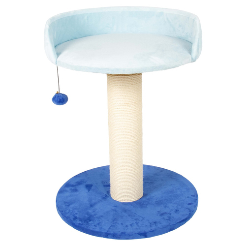 Europet Bernina Kratzbaum Berry Breeze blau, Maße: 50 x 50 x 64 cm