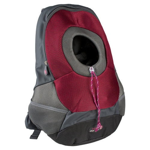 Europet Bernina Rucksack Maria Nylon bordeaux für Hunde