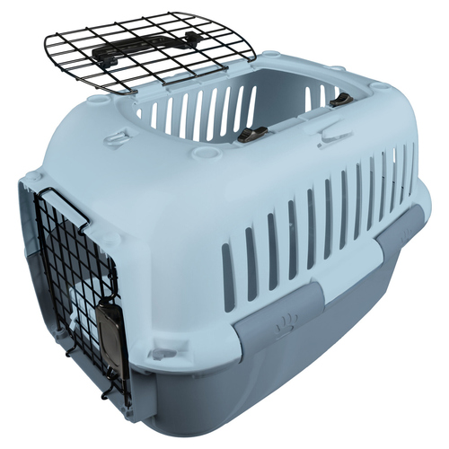 Europet Bernina Transportkäfig Adventurer 50 Serene Edition blau für Katzen, Größe: XL