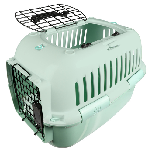 Europet Bernina Transportkäfig Adventurer 50 Serene Edition grün für Katzen