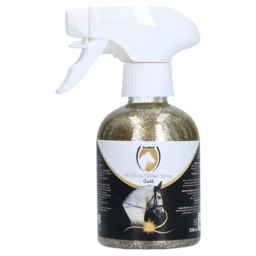 Excellent Horse Hi Gloss Glitter Spray gold 250 ml