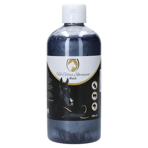 Excellent Horse Hi Gloss Shampoo schwarz 500 ml