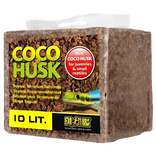 Exo Terra Coco Husk - tropisches Terrarium-Substrat (Kokoschips) 10 l