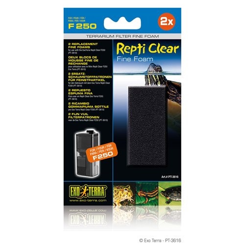 Exo Terra Ersatz Schaumstoff fein für Repti Clear F250