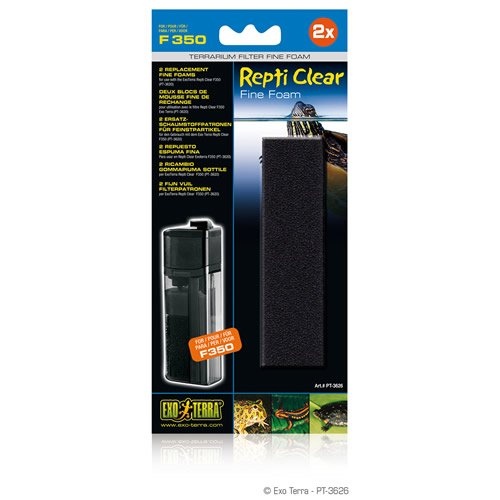 Exo Terra Ersatz Schaumstoff fein für Repti Clear F350 Exo Terra Ersatz Schaumstoff fein für Repti Clear F350