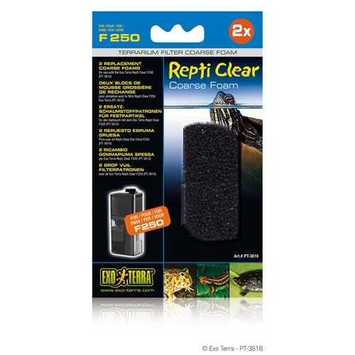 Exo Terra Ersatz Schaumstoff für Repti Clear F250