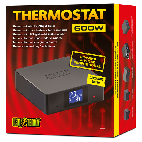 Exo Terra Thermostat mit Tag/Nacht Timer 600 W