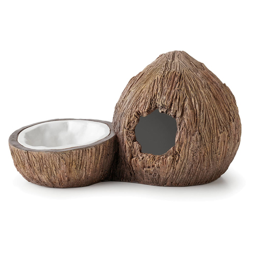 Exo Terra Tiki Kokosnuss Höhle & Wassernapf