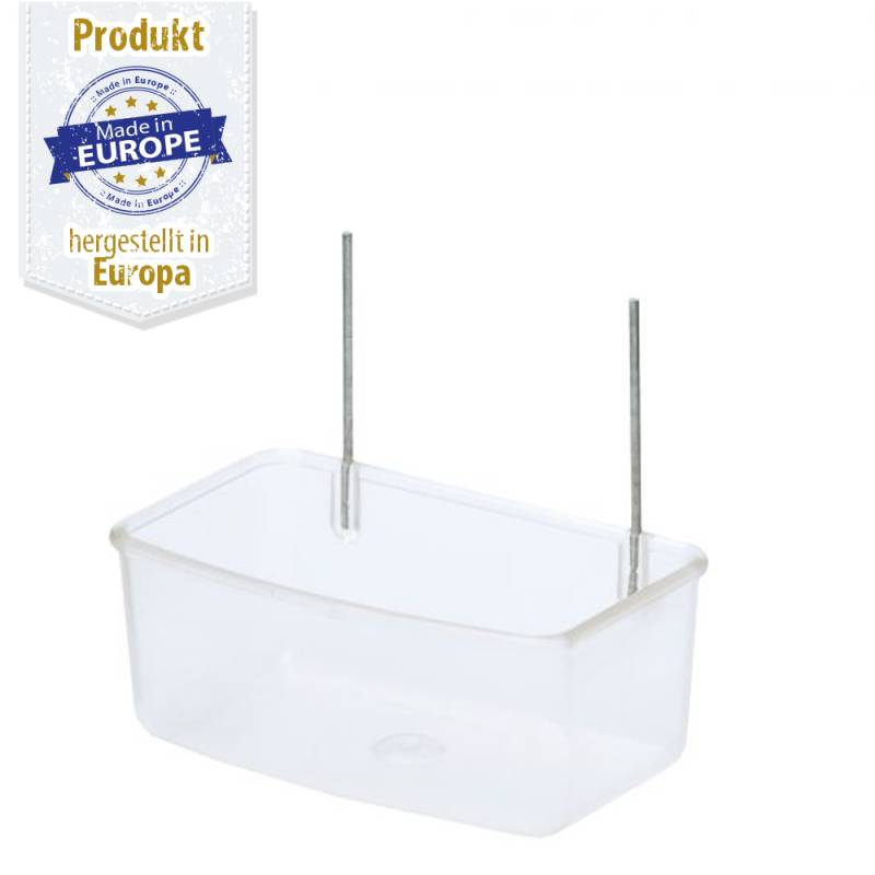 Exoten Näpfchen - 10,5 x 7 x 7 cm - Futternapf/Wassernapf Vögel Exoten Näpfchen - 10,5 x 7 x 7 cm - Futternapf/Wassernapf Vögel