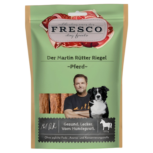 FRESCO Martin Rütter Riegel Pferd 100 g