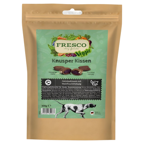 FRESCO Veggie Knusper Kissen 100 g FRESCO Veggie Knusper Kissen 100 g