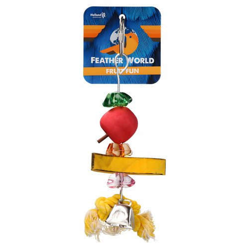 Feather World Vogelspielzeug Fruit fun