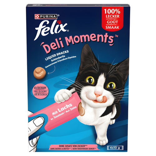 Felix Deli Moments mit Lachs 4 x 10 g Felix Deli Moments mit Lachs 4 x 10 g