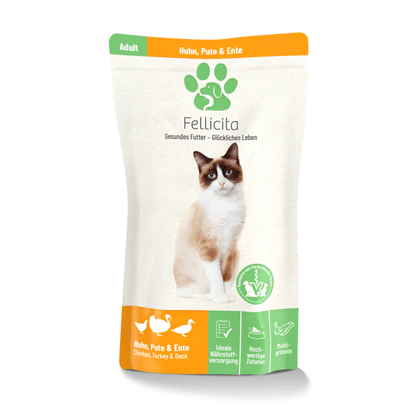Fellicita Huhn, Pute und Ente 100 g