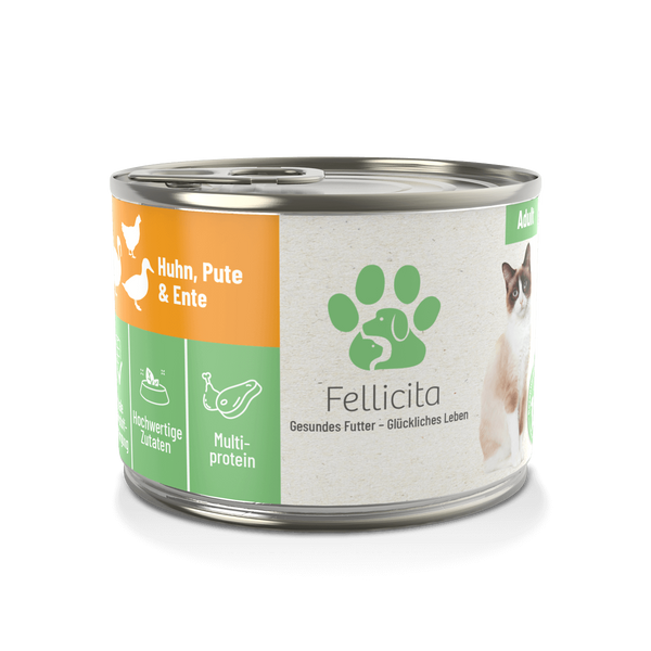 Fellicita Huhn, Pute und Ente 200g