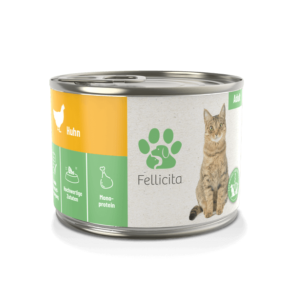 Fellicita Huhn pur 200g Katzennassfutter