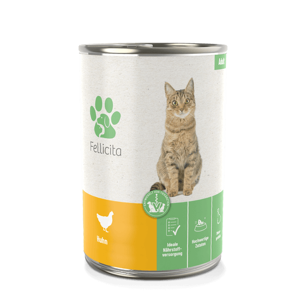 Fellicita Huhn pur 400g Katzennassfutter
