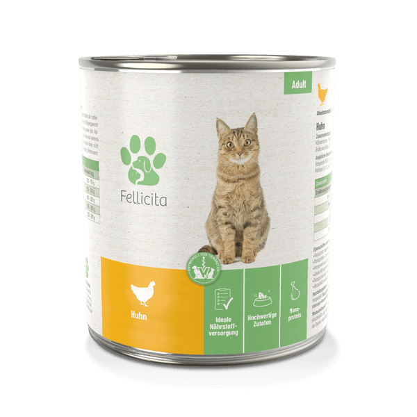 Fellicita Huhn pur 800g Katzennassfutter