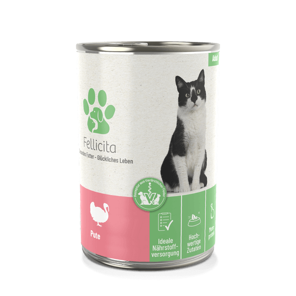 Fellicita Pute pur 400g Katzennassfutter