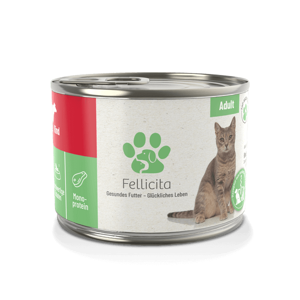 Fellicita Rind pur 200g Katzennassfutter