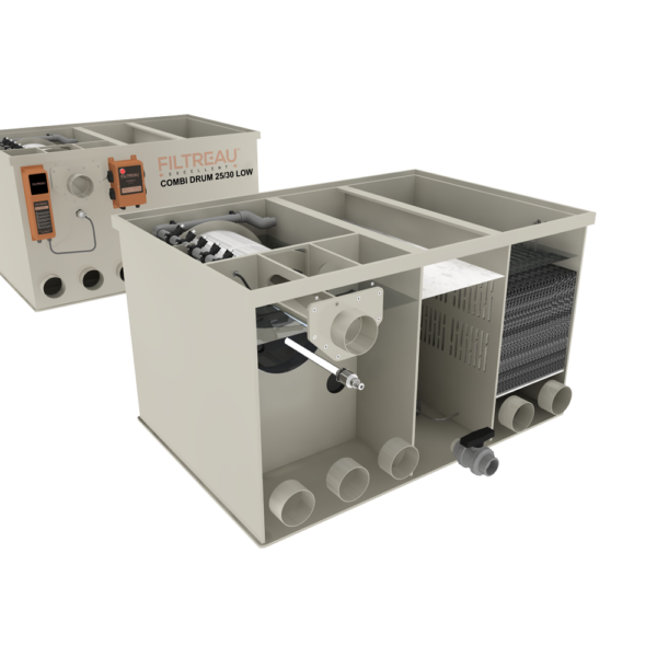 Filtreau Combi Drum 25/30 Low - gepumpte Version Filtreau Combi Drum 25/30 Low - gepumpte Version