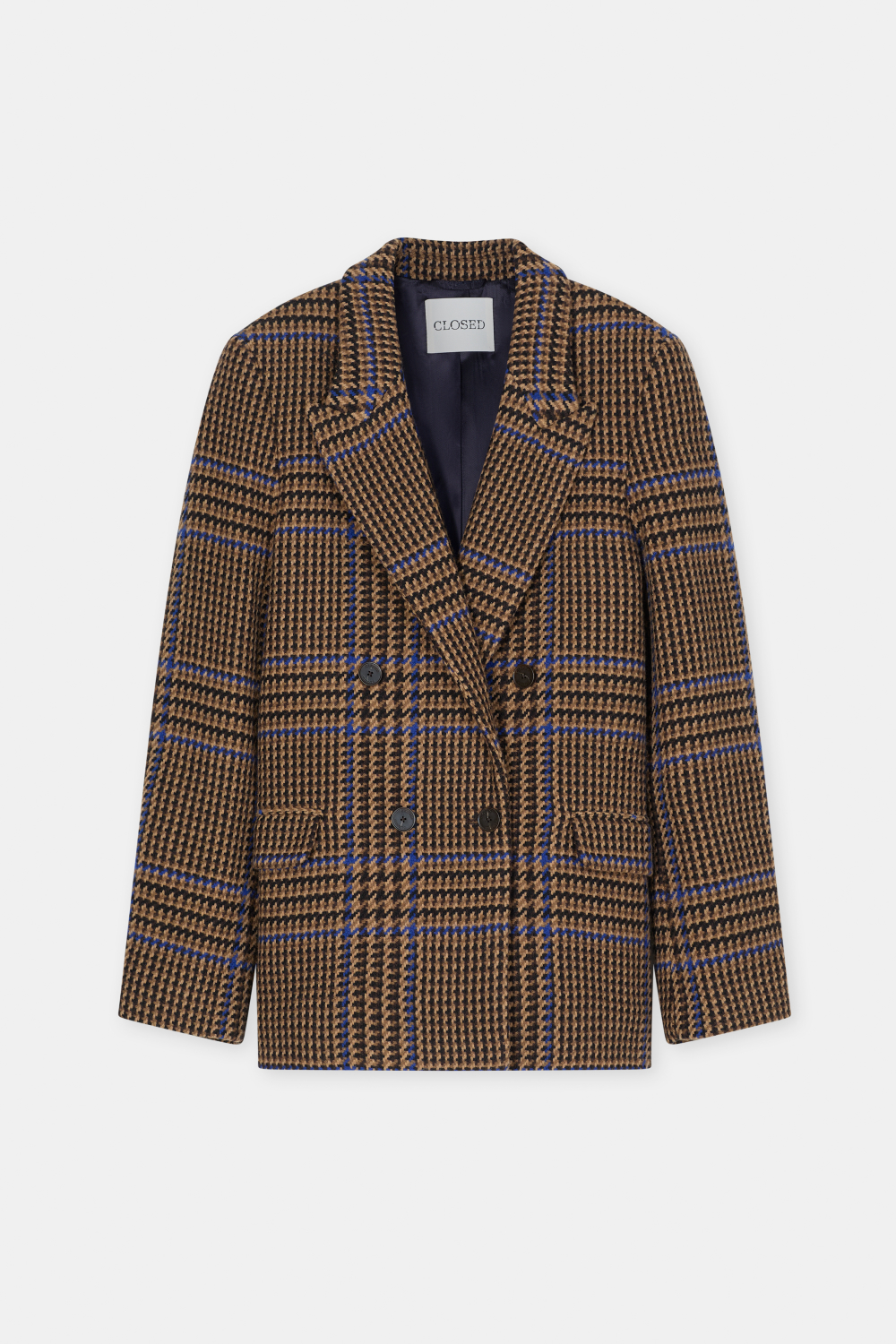 Fitted doublebreasted blazer