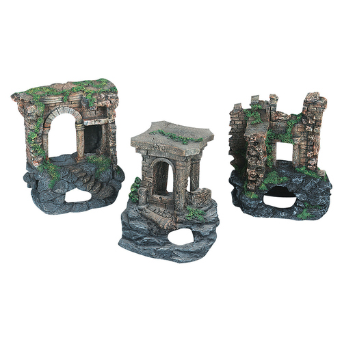 Flamingo Aquariendeko Ruine