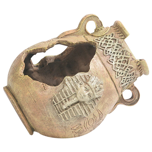 Flamingo Aquariumdekoration ägyptischer Krug