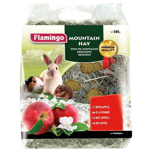 Flamingo Bergheu mit Apfel 500 g