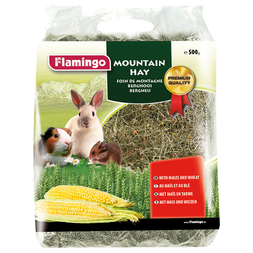 Flamingo Bergheu mit Weizen und Mais 500 g