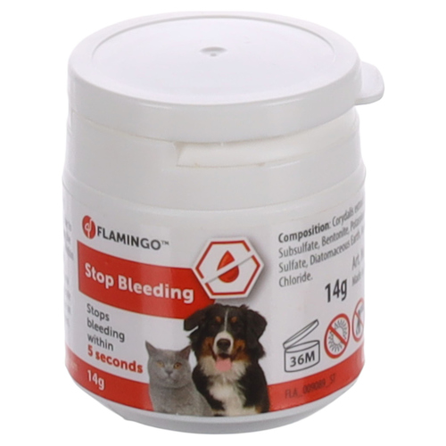 Flamingo Blutstillendes Pulver Dalko 14 g für Nager