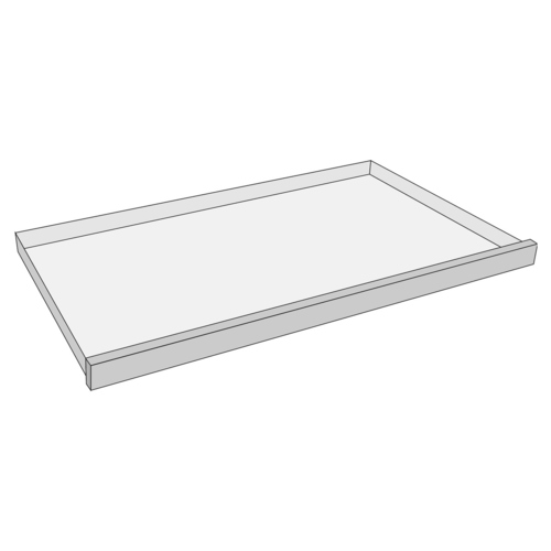 Flamingo Ersatzschublade für Kaninchenstall Urban Sunshine schwarz