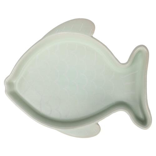 Flamingo Futter- und Trinknapf Fishie grün