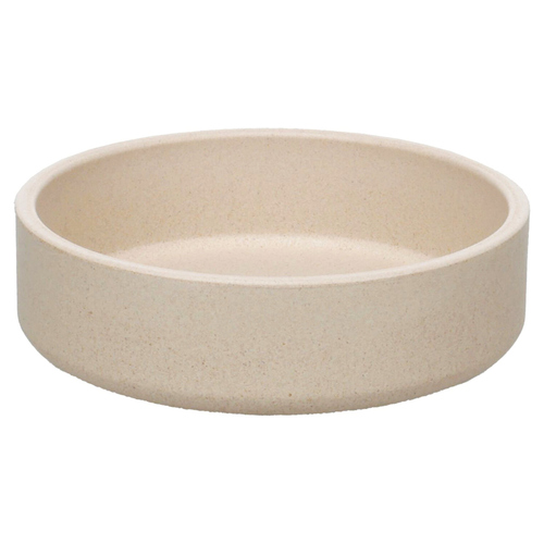 Flamingo Futter- und Trinknapf Kaunis rund beige für Katze