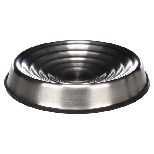 Flamingo Futterschale Lajla rund silber, Fassungsvermögen: 200 ml