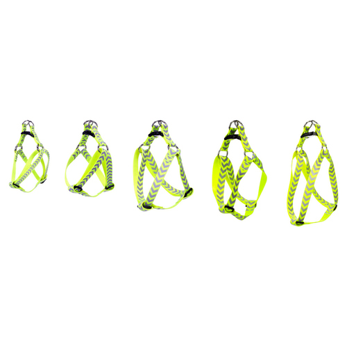 Flamingo Geschirr Step&Go Fergu Fluo gelb, Größe: L