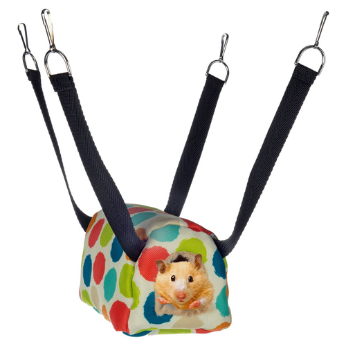 Flamingo Hängehaus für Hamster Fizi