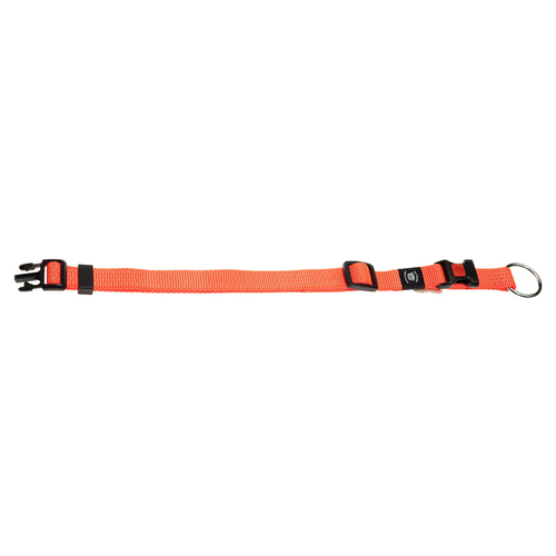 Flamingo Halsband Len orange, Maße: 45-65 cm / 25 mm