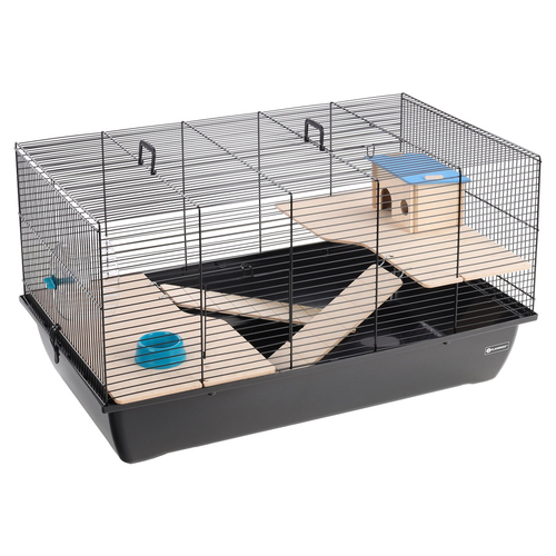 Flamingo Hamsterkäfig Chipper schwarz