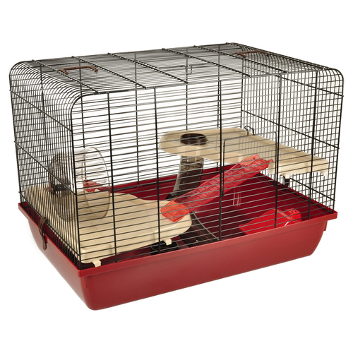 Flamingo Hamsterkäfig Milo 2 rot
