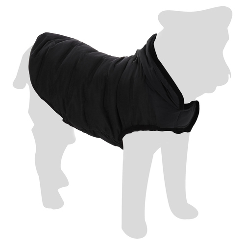 Flamingo Hundemantel Boso schwarz, Rückenlänge: 30 cm