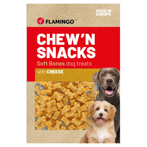 Flamingo Hundesnack Chewn Snack Knochen mit Käse 150 g Flamingo Hundesnack Chewn Snack Knochen mit Käse 150 g