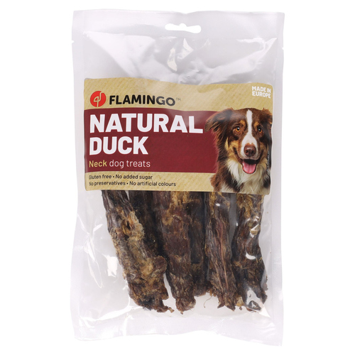 Flamingo Hundesnack Nature Entenhälse 150 g