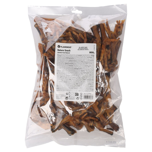 Flamingo Hundesnack Nature Hühnerfüße 800 g
