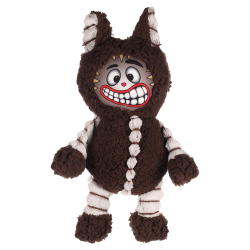 Flamingo Hundespielzeug Angru Katze braun